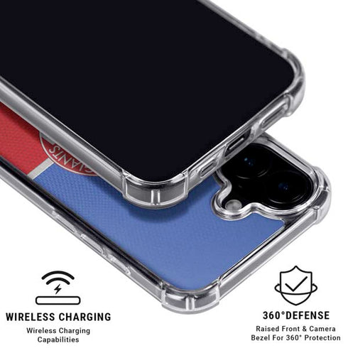 NFL New York Giants Vintage iPhone 17 Clear Case