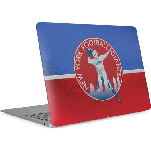 NFL New York Giants Vintage Apple MacBook Air Skin