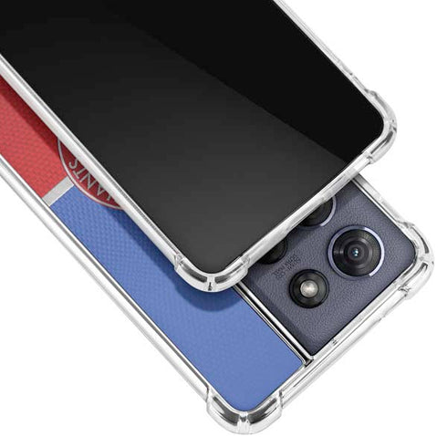 NFL New York Giants Vintage Moto G Play 5G (2025) Clear Case