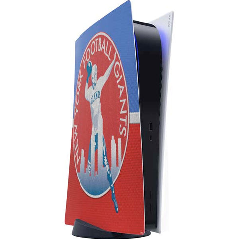 NFL New York Giants Vintage PlayStation PS5 Skins
