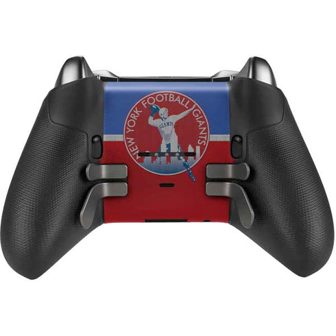 NFL New York Giants Vintage Xbox Elite Wireless Controller Series 2 Skin