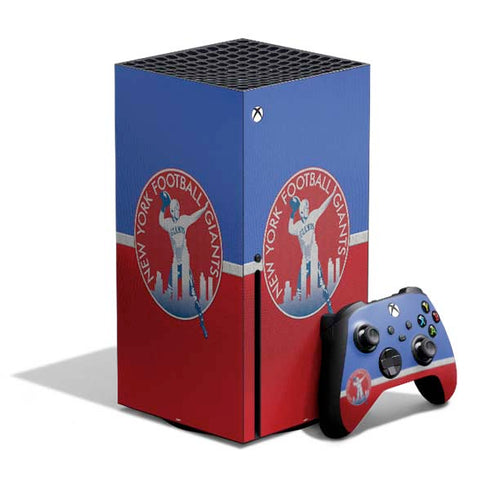 NFL New York Giants Vintage Xbox Series X Skins