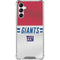 NFL New York Giants White Striped Gabb Phone 4 Clear Case