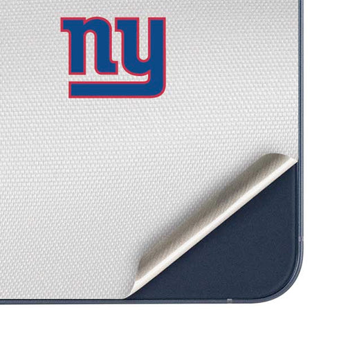 NFL New York Giants White Striped Galaxy A35 5G Skin