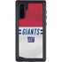 NFL New York Giants White Striped Galaxy Note 10 Waterproof Case