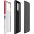 NFL New York Giants White Striped Galaxy Note20 5G Pro Case