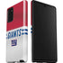 NFL New York Giants White Striped Galaxy Note20 5G Pro Case
