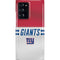 NFL New York Giants White Striped Galaxy Note20 Ultra 5G Lite Case