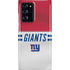 NFL New York Giants White Striped Galaxy Note20 Ultra 5G Lite Case