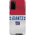 NFL New York Giants White Striped Galaxy S20 Pro Case
