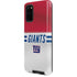 NFL New York Giants White Striped Galaxy S20 Pro Case