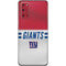 NFL New York Giants White Striped Galaxy S20 Skin