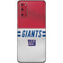NFL New York Giants White Striped Galaxy S20 Skin