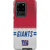 NFL New York Giants White Striped Galaxy S20 Ultra 5G Pro Case