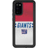 NFL New York Giants White Striped Galaxy S20 Waterproof Case