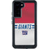NFL New York Giants White Striped Galaxy S24 Plus Waterproof Case