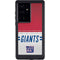 NFL New York Giants White Striped Galaxy S24 Ultra Waterproof Case