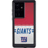 NFL New York Giants White Striped Galaxy S24 Ultra Waterproof Case