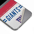 NFL New York Giants White Striped Galaxy Z Flip6 Skin