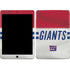 NFL New York Giants White Striped iPad Skins
