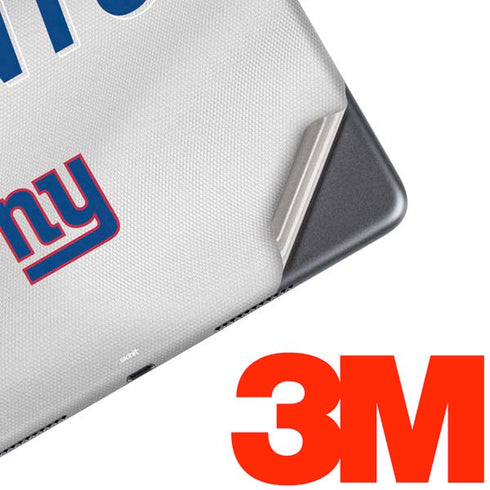 NFL New York Giants White Striped iPad Skins