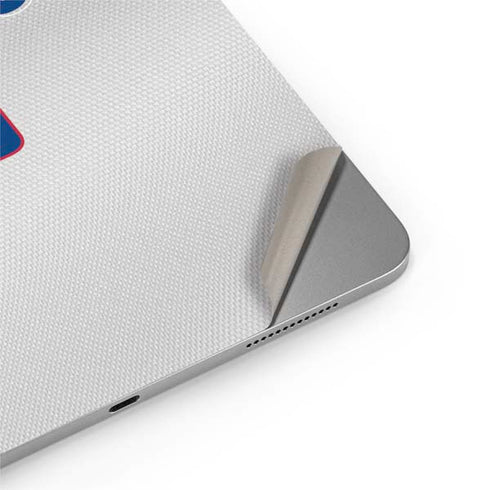 NFL New York Giants White Striped Apple iPad Air Skin