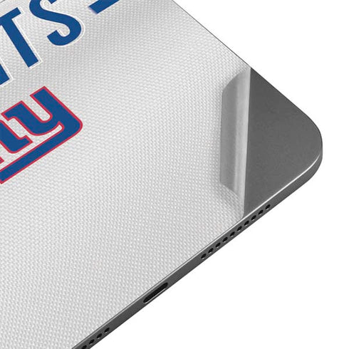 NFL New York Giants White Striped Apple iPad Mini Skin