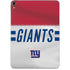 NFL New York Giants White Striped Apple iPad Pro Skin