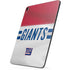NFL New York Giants White Striped Apple iPad Pro Skin