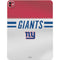 NFL New York Giants White Striped iPad Pro 13in M4 (2024) Skin
