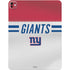 NFL New York Giants White Striped iPad Pro 13in M4 (2024) Skin