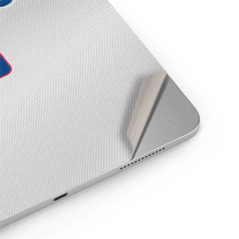 NFL New York Giants White Striped iPad Pro 13in M4 (2024) Skin