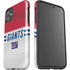 NFL New York Giants White Striped iPhone 11 Impact Case