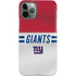 NFL New York Giants White Striped iPhone 11 Pro Lite Case