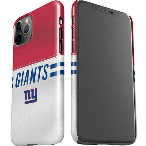 NFL New York Giants White Striped iPhone 11 Pro Lite Case
