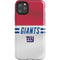 NFL New York Giants White Striped iPhone 11 Pro Max Impact Case