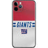 NFL New York Giants White Striped iPhone 11 Pro Skin