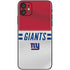NFL New York Giants White Striped iPhone 11 Skin