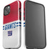 NFL New York Giants White Striped iPhone 15 Impact Case
