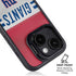 NFL New York Giants White Striped iPhone 15 Kickstand Case