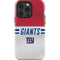 NFL New York Giants White Striped iPhone 15 Pro Impact Case
