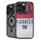 NFL New York Giants White Striped iPhone 15 Pro Max Kickstand Case