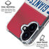 NFL New York Giants White Striped iPhone 16 MagSafe Case