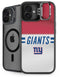 NFL New York Giants White Striped iPhone 16 Plus Kickstand Case