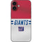 NFL New York Giants White Striped iPhone 16 Plus Skin