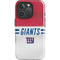NFL New York Giants White Striped iPhone 16 Pro Impact Case