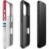 NFL New York Giants White Striped iPhone 16 Pro Impact Case