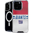 NFL New York Giants White Striped iPhone 16 Pro MagSafe Case