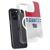 NFL New York Giants White Striped iPhone 16 Pro Max MagSafe Case