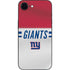 NFL New York Giants White Striped iPhone 16e Skin